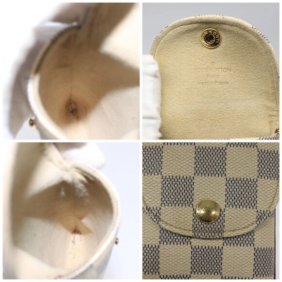 LOUIS VUITTON Damier Azur Etui Telephonne MM Cell Phone Case - Picture 15 of 15